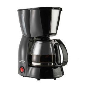4 CUP COFFEE MAKER BLK