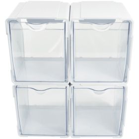 4PK INTRLKING TILT BIN