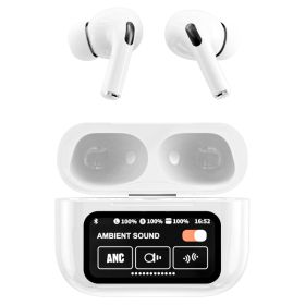 ANC TW EARBUD W/SCRN WHT