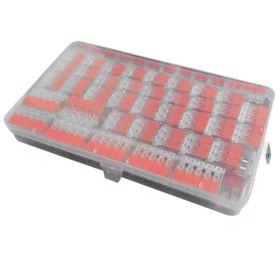 90pcs Cable Connectors Set, Connection Terminals, Conductor Clamps, Electrical Connection Blocks, For Fixed Cable Connection Clamps PCT-412/213/215