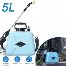 5L Battery Pressure Sprayer, Electric Garden Sprayer, Rechargeable Knapsack Sprayer