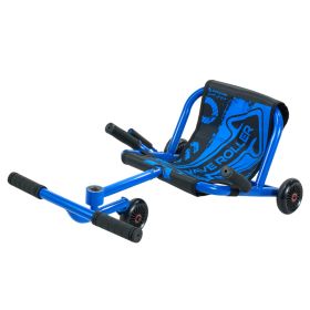 Ride On Scooter 150 Lbs Swing Side-to-Side For Amazing Riding Blue, For Ages 4+, Powered By Zig-Zag Motion, Ride On Toy With 3 Adjustable Length, Brak