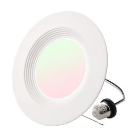 12 Pack LED Recessed Lighting 5/6 Inch Retrofit Can Lights 1050 LM 13W 5CCT