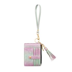 Silicone Bracelet Wrist Keychain Pendant (Option: K68456 Purple)