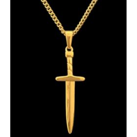 Necklaces (Option: Gold-Sword necklace)
