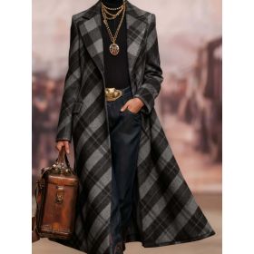 Retro-modern Casual Style Long Suit Coat (Option: 7style-L)