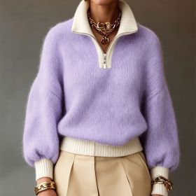Upper Garment (Option: Purple-XL)