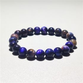 Star Sky Ball Peter Purple Tiger-eye Bracelet (Option: 8mm)