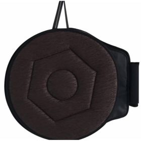 360 Degree Rotation Seat Cushion Mats For Chair Car Office Home Bottom Seats Breathable Chair Cushion For Elderly Pregnant Woman (Option: Diamond-Coffee)
