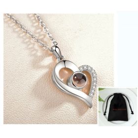 Hand-Woven Ancient Silver Love Vows Magnet Lovers Bracelet (Option: silver)