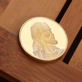 Jesus Commemorative Coin Dinner Commemorative (Option: Gold-1pcs)
