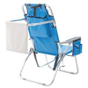 Blue Beach Chair, Heightened (Option: Blue)