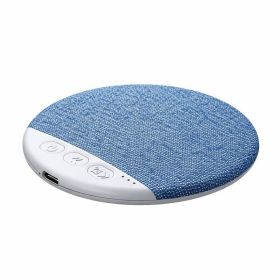Ultra-Thin White Noise Bluetooth Speaker for Pillow - Wireless Sleep Aid Device with Soothing Sounds for Bedtime Relaxation (Option: Blue-Standard)