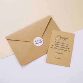 Simple Nylon Love Magnetic Bracelet (Option: Envelope)