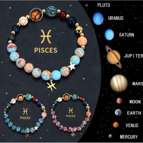 Zodiac Bracelet (Option: Pisces)