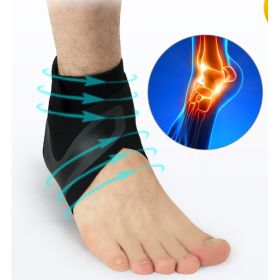 Ankle Support Brace Safety Running Basketball Sports Ankle Sleeves (Option: XL-1pc-Left)
