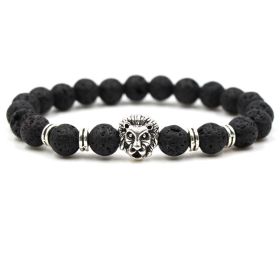 Lion Bracelet (Option: Sliver lion2)