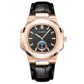 Waterproof quartz watch (Option: 1015)