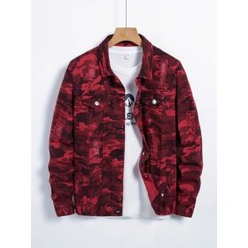 Korean Version Of Loose-fitting Denim Jacket (Option: Y033S)