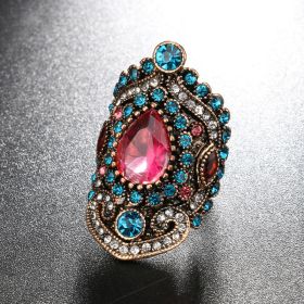 Bohemian style jewelry set (Option: Color-Ring-No.9)