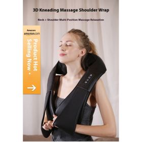 Multifunctional Household Neck Massager (Option: Black-British Standard)