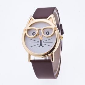 Lovely Cartoon Children Watch (Option: Coffee)