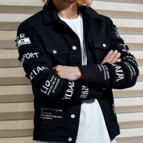 Korean Version Of Loose-fitting Denim Jacket (Option: Y045S)