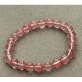 Aventurine Blue Sandstone Beads Round Bead Bracelet Bracelet (Option: Watermelon Red)