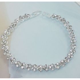 Fashion horse eye zircon bracelet (Option: Special Silver)