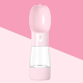 Traveling Out Portable Dog Water Dispenser (Option: pink)