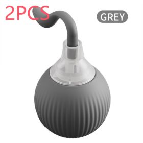 Interactive Cat Toy Ball Super Drive Cat Rolling Ball (Option: Magic Tail Gray 2PCS)