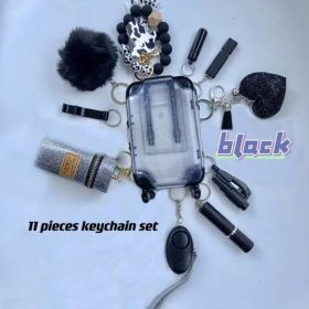 Keychain Set (Option: Black)