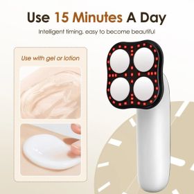 Amazon EMS Current Ultrasonic Fat Removal Machine SHEIN Massage Instrument Fat Burning Shaping TEMU Fat Dissolving Instrument Weight Loss Instrument (Option: pink)