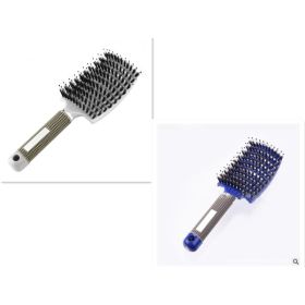 Hairbrush Anti Klit Brushy Haarborstel Women Detangler Hair Brush Bristle Nylon Scalp Massage  Teaser Hair Brush Comb (Option: Set E-Brush-Set)