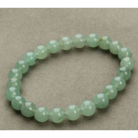 Aventurine Blue Sandstone Beads Round Bead Bracelet Bracelet (Option: Green Aventurine)