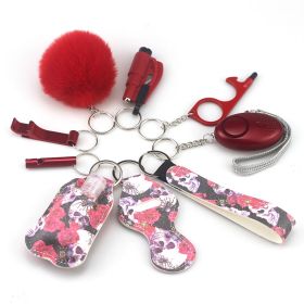 Keychain Accessory Bottles Convenient Printing (Option: Style 11)