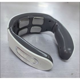 Cervical spine electric hot compress neck protector (Option: White-D-USB)