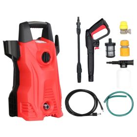 Electric High Pressure Washer 3000PSI Max 2.6GPM Powerful Car Washer Pressure Cleaner With Adjustable Spray Nozzle Soap Dispenser IPX5 Waterproof For (Option: Washer)
