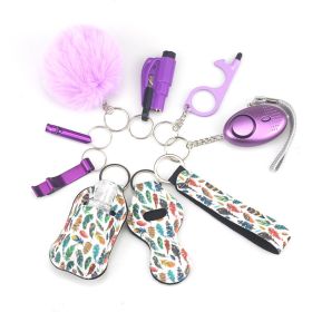 Keychain Accessory Bottles Convenient Printing (Option: Style 46)