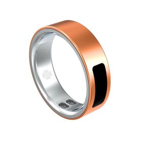 Smart Ring Health Tracker Fitness Ring Heart Rate Blood Oxygen Sleep Monitor Smart Ring For Men Women (Option: Rose glod-09)