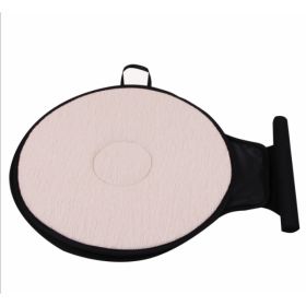 360 Degree Rotation Seat Cushion Mats For Chair Car Office Home Bottom Seats Breathable Chair Cushion For Elderly Pregnant Woman (Option: Circle-Beige)