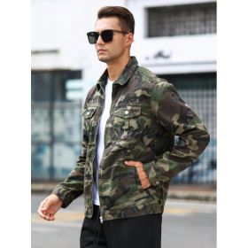Form-fitting Denim Jacket For Men (Option: Y110S)