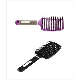 Hairbrush Anti Klit Brushy Haarborstel Women Detangler Hair Brush Bristle Nylon Scalp Massage  Teaser Hair Brush Comb (Option: 13-Brush-Set)