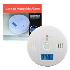 CO Carbon Monoxide Alarm Poisoning Sensor Warning Detector (Option: 1pc)