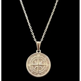 Necklaces (Option: Silver-Compass necklace)