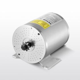 2000W Electric Brushless DC Motor Kit 48V 4300rpm Motor With Speed Controller (Option: silver)