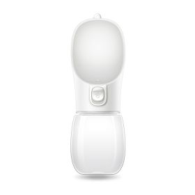 Portable Drinking Cup For Pets (Option: White-350ml)