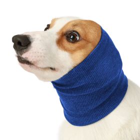 Pet Dog Comforter Headband Scarf (Option: Blue-M)