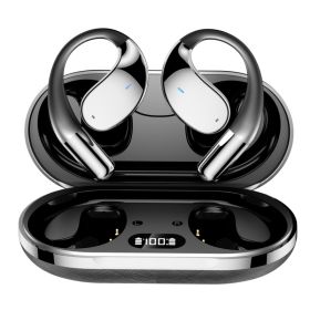 Portable Sports Hanging Ear Bluetooth Earphones (Option: Black-Neutral Normal Version)