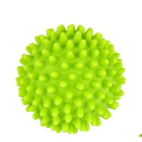 Hard thorn massage ball hand holding thorn ball touch training ball pvc acupressure massage ball yoga ball (Option: Light green-6cm)